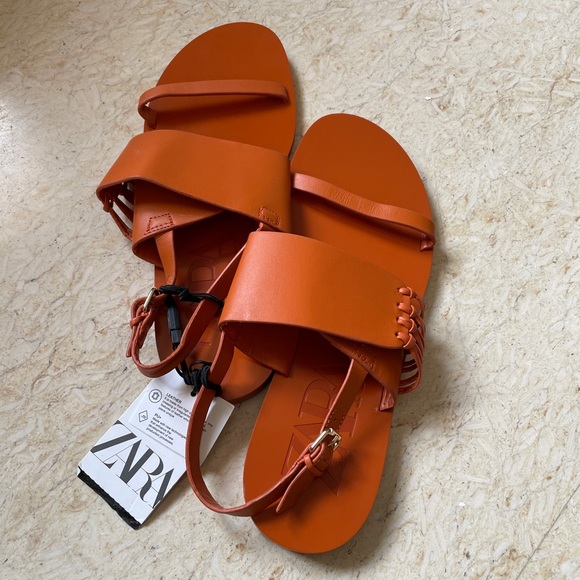 Sold❌ Zara leather flats - Picture 10 of 12